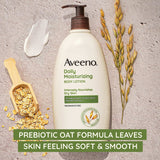 Aveeno® Daily Moisturizing Hand and Body Moisturizer 18 oz. Pump Bottle Unscented Lotion (1228826_EA) 1/EA