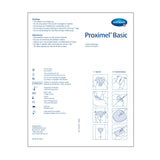 Proximel® Basic Non-Border Foam Dressing 4 X 4 Inch Without Border Waterproof Film Backing Nonadhesive Square Sterile (1244253_EA) 1/EA