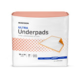McKesson Ultra Disposable Underpad 30 X 30 Inch Fluff / Polymer Heavy Absorbency (730984_CS) 100/CS