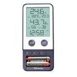 Traceable® Digital Thermometer / Hygrometer Fahrenheit / Celsius 32° to 122°F (0° to 50°C) Internal Sensor Flip-out Stand / Wall Mount Battery Operated (897971_EA) 1/EA