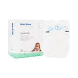 McKesson Unisex Baby Diaper Size 1 Disposable Heavy Absorbency (1144474_BG) 1/BG