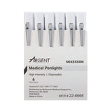 McKesson Penlight White Light 4-1/2 Inch Disposable (193987_PK) 6/PK