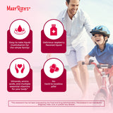 Mary Ruth's® Liquid Morning Multivitamin Dietary Supplement Vitamin A / C / D / E 80 mcg - 8 mg - 1.7 mcg - 1.5 mg Strength Liquid 30 oz. Raspberry Flavor (1271761_EA) 1/EA