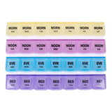Mediplanner® Pill Organizer 7 Day 4 Dose (1049933_EA) 1/EA