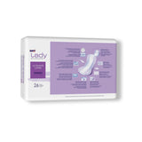 Seni® Lady Ultimate Bladder Control Pad 16-1/2 Inch Length Heavy Absorbency Super Absorbent Core One Size Fits Most (1222539_PK) 26/PK