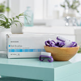 McKesson Nail Brush Soft Bristles Purple (940523_BX) 50/BX