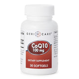 Geri-Care Dietary Supplement Coenzyme Q-10 100 mg Strength Softgel 30 per Bottle (1158246_BT) 1/BT