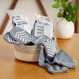 McKesson Slipper Socks Unisex Adult 2X-Large Single Tread Single Patient Use Gray (1038461_CS) 48/CS