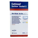 Cutimed® Sorbion® Sachet S Gelling Fiber Wound Dressing 4 X 8 Inch Rectangle Sterile (1108694_EA) 1/EA
