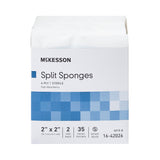 McKesson I.V. Sponge 2 X 2 Inch 6-Ply Sterile 2 per Pack (482414_CS) 700/CS