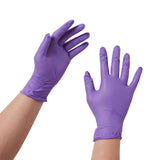 Purple Nitrile® Exam Glove X-Small NonSterile Nitrile Standard Cuff Length Textured Fingertips Purple Chemo Tested (365059_BX) 100/BX