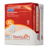 Tranquility® ATN Unisex Adult Incontinence Brief X-Large Disposable Heavy Absorbency (585794_BG) 12/BG