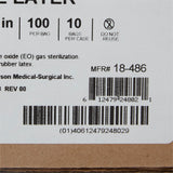 McKesson Sterilization Wrap Blue 15 X 15 Inch Single Layer Cellulose Steam / EO Gas (1156117_CS) 10/CS
