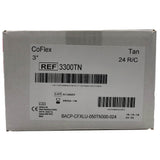 CoFlex® Cohesive Bandage 3 Inch X 5 Yard Self-Adherent Closure Tan NonSterile 14 lbs. Tensile Strength (328494_EA) 1/EA