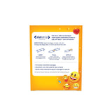Designer Series with Stat Strip® Technology Adhesive Strip 3/4 X 3 Inch Plastic Rectangle Kid Design (Emoji Fun) Sterile (1052945_BX) 1/BX