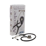 Adscope® 603 Clinician Stethoscope Black 1-Tube 22 Inch Tube Double Sided Chestpiece (363826_EA) 1/EA
