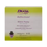 Dukal Reflections™ Bikini Panty Black Disposable (1052943_CS) 1000/CS