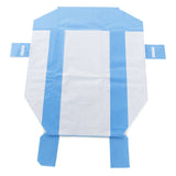SMART-FOLD* H650 Sterilization Wrap White / Blue 40 X 55 Inch Dual Layer SMS Polypropylene Steam / EO Gas / Hydrogen Peroxide (832283_CS) 48/CS