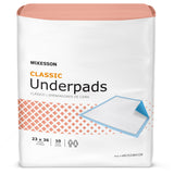 McKesson Classic Disposable Underpad 23 X 36 Inch Fluff Mat Light Absorbency (768332_BG) 10/BG