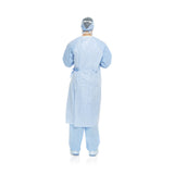 Aero Blue Surgical Gown with Towel Small / Medium Blue Sterile AAMI Level 3 Disposable (938742_EA) 1/EA