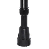 McKesson Offset Cane Steel 29-3/4 to 37-3/4 Inch Height Black (1065217_CS) 6/CS