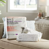 McKesson Ultimate Breathable Disposable Underpad 30 X 36 Inch Fluff / Polymer Heavy Absorbency (1075429_BG) 5/BG