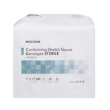 McKesson Conforming Bandage 1 Inch X 1-7/10 Yard Sterile 1 per Pack (993031_BG) 24/BG