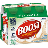 Boost® High Protein Oral Supplement Very Vanilla Flavor Liquid 8 oz. Bottle (778933_PK) 6/PK