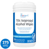 The Pharma-C Company® Antiseptic Skin Wipe Isopropyl Alcohol Towelette Canister (1250441_CS) 1050/CS