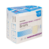 McKesson Extended Wear Unisex Adult Incontinence Brief Large / X-Large Disposable Heavy Absorbency (980311_BG) 14/BG