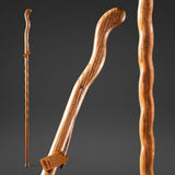 Brazos™ Twisted Fitness Walker Walking Stick Wood 55 Inch Height Tan (1229040_EA) 1/EA