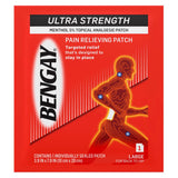 Bengay® Ultra Strength Topical Pain Relief 5% Strength Menthol Patch 4 per Box (701520_CS) 36/CS