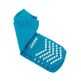 McKesson Slipper Socks Unisex Adult Large Single Tread Single Patient Use Teal (1038459_CS) 48/CS