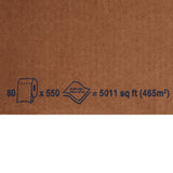 Scott® Essential Toilet Tissue White 2-Ply Standard Size Cored Roll 550 Sheets 4 X 4-1/10 Inch (509038_CS) 80/CS