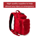 My Medic™ RECON Standard First Aid Kit Red Nylon Backpack (1207722_EA) 1/EA