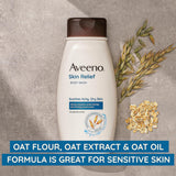 Aveeno® Skin Relief Body Wash Liquid 12 oz. Bottle Unscented (694998_EA) 1/EA