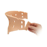 Ossur® Philadelphia® Rigid Cervical Collar Preformed Adult One Size Fits Most Two-Piece / Trachea Opening Adjustable Height 10 to 19 Inch Neck Circumference (812385_EA) 1/EA