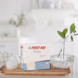 American® White Cross Adhesive Strip 3/4 X 3 Inch Plastic Rectangle Clear Sterile (300794_BX) 100/BX