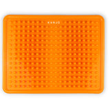 Kanjo Acupressure Foot Mat Orange PVC Plastic 10-1/2 X 13-1/2 Inch (1236441_EA) 1/EA