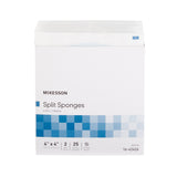 McKesson Drain Sponge 4 X 4 Inch 6-Ply Sterile 2 per Pack (446056_BX) 25/BX