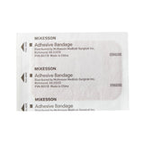 McKesson Adhesive Strip 2 X 3 Inch Fabric Rectangle Tan Sterile (466874_BX) 50/BX