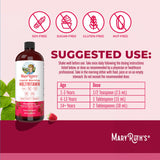 Mary Ruth's® Liquid Morning Multivitamin Dietary Supplement Vitamin A / C / D / E 80 mcg - 8 mg - 1.7 mcg - 1.5 mg Strength Liquid 30 oz. Raspberry Flavor (1271761_EA) 1/EA