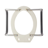 drive™ Premium Raised Toilet Seat with Arms 3-1/2 Inch Height Elongated 300 lbs. Weight Capacity (688939_EA) 1/EA