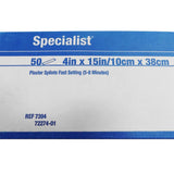 Specialist® Plaster Splint 4 X 15 Inch Plaster of Paris White (4802_BX) 50/BX