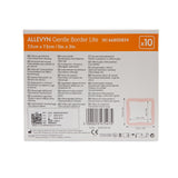 Allevyn Gentle Border Lite Thin Foam Dressing 3 X 3 Inch With Border Film Backing Silicone Gel Adhesive Square Sterile (767990_BX) 10/BX