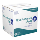 Dynarex® Non-Adherent Dressing 3 X 4 Inch Sterile 100 per Pack (246024_CS) 1200/CS