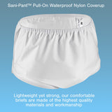 Sani-Pant™ Protective Underwear Unisex Nylon / Plastic Large Pull On Reusable (734978_EA) 1/EA