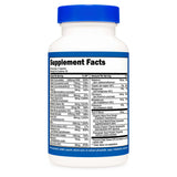 nutricost® Multivitamin For Men Dietary Supplement Vitamin A / C / D / E / K 1,800 mcg - 125 mg - 75 mcg - 20 mg - 80 mcg Strength Capsule 120 Per Bottle (1270268_CS) 12/CS