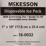 McKesson Ice Bag General Purpose 7 X 10 Inch Fabric Disposable (485416_EA) 1/EA