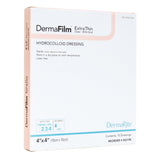 DermaFilm® Thin Hydrocolloid Dressing Film Backing 4 X 4 Inch Square Hydrocolloid / Film (727738_EA) 1/EA